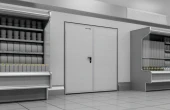 Технологические двери двухстворчатые