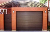 Рольворота механические из ламелей RH77